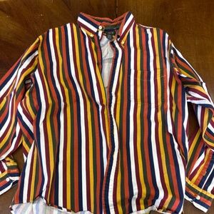 Vintage J.Crew men’s stripe shirt xl